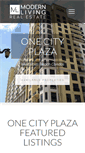 Mobile Screenshot of onecityplazacondos.com